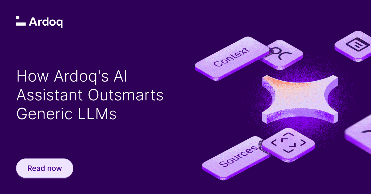 ardoq ai assistant chat differentiator outmarts generic llms