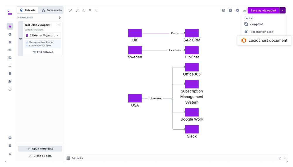 Lucidchart-dropdown-menu
